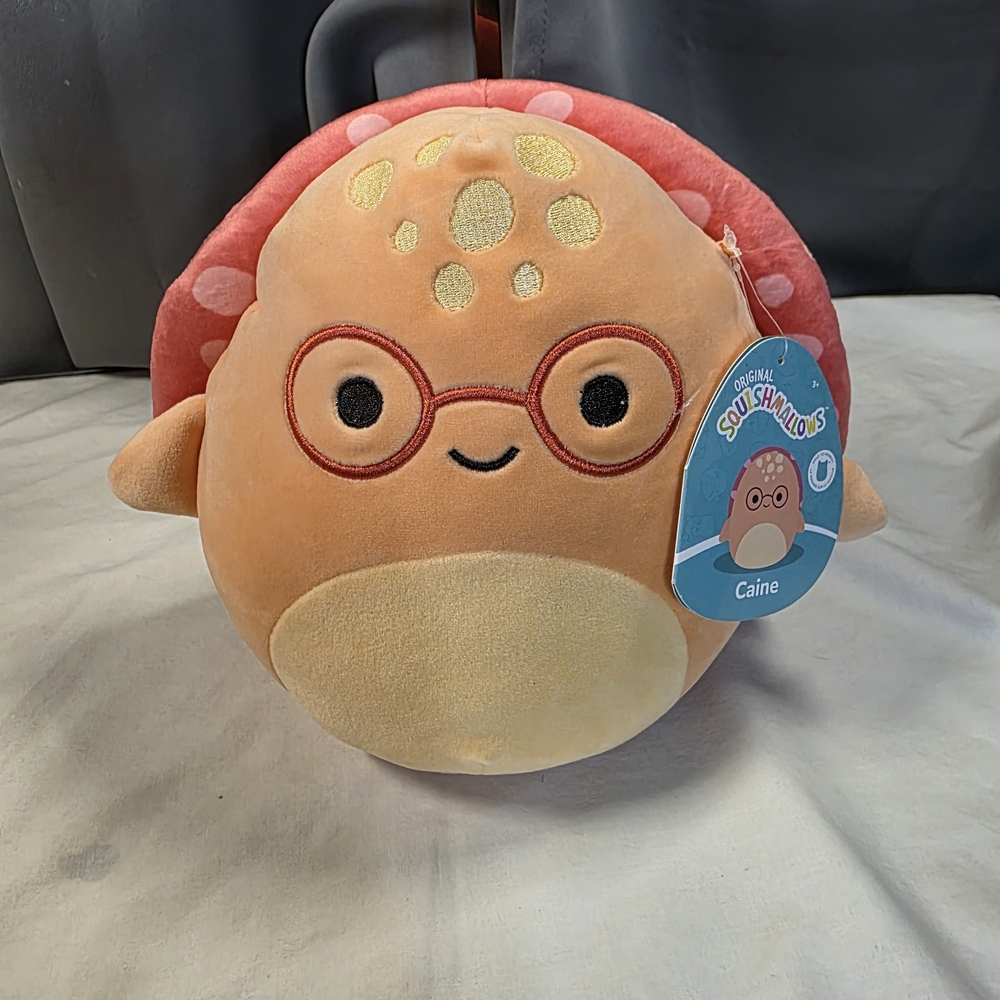 Squishmallows “Caine #2274” 8″ Orange Leatherback Turtle – First To Market NWT